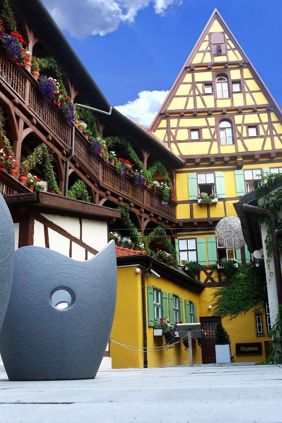 Hezelhof Hotel Dinkelsbuehl Luaran gambar