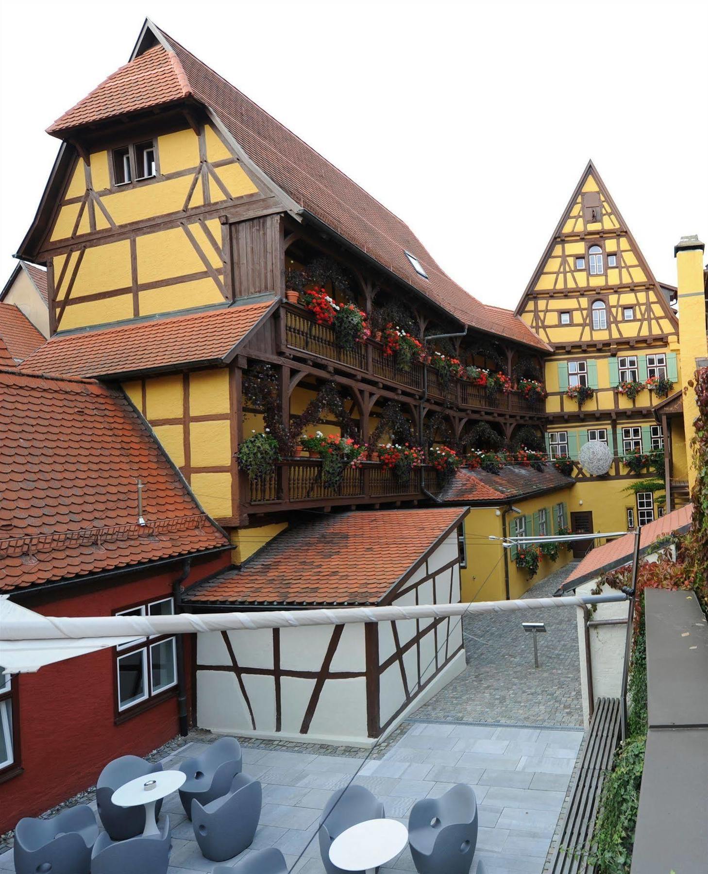 Hezelhof Hotel Dinkelsbuehl Luaran gambar