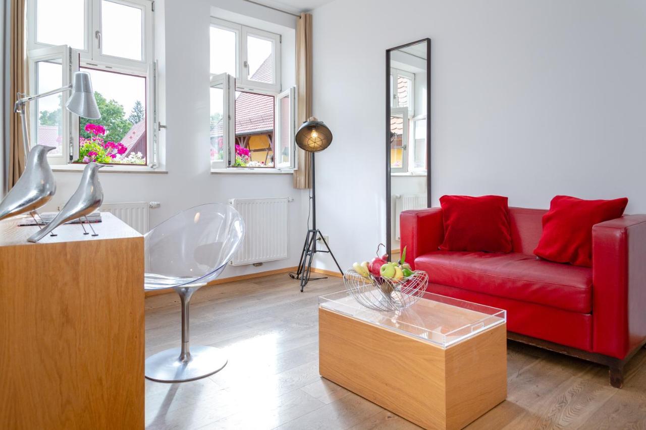 Hezelhof Hotel Dinkelsbuehl Luaran gambar